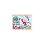 Puzzle 2 en 1 24 pices hape licorne