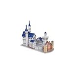 Puzzle 3d du chteau de neuschwanstein en allemagne. comprend 40 pices.