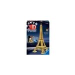 Puzzle 3d ravensburger tour eiffel night