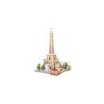 Puzzle 3d de la tour eiffel � paris. avec un total de 26 pi�ces.
