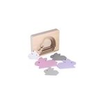 Puzzle animal lapin en bois
