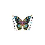 Puzzle en bois avec design de papillon. 200 pi�ces.