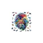 Puzzle en bois lion moderne 250 pcs