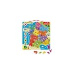 Puzzle carte de france magnétique Puzzle carte de france magnétique