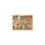 Puzzle centre questre
