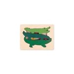 Puzzle enfant encastrement hape crocodil