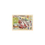 Puzzle l'intervention des pompiers