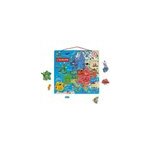 Puzzle janod carte d'europe magn�tique 4