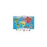 Puzzle janod monde magn�tique 92 pi�ces