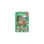 Puzzle progressif la ville des lapins Puzzle progressif la ville des lapins