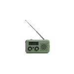 Radio portable avec lampe torche batterie rechargeable usb solaire et dynamo