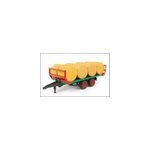 Remorque de transport de balles avec 8 b Remorque de transport de balles avec 8 b