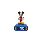 R�veil avec veilleuse lumineuse mickey en 3d