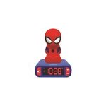 Rveil avec veilleuse spiderman 3d