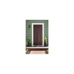 Rideau de porte moustiquaire en toile camel 140 x 225 cm - morel