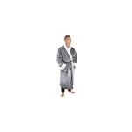 Robe de chambre polaire grise - l / xl