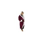 Robe de chambre polaire prune - s / m