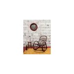 Rocking - chair en rotin fonc� n�69