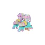 Rollers twista rose paillettes