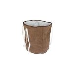 Sac � b�ches rond en coton enduit