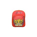 Sac � dos 31 cm avec poche disney le roi lion simba rouge bagtrotter