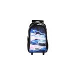 Sac à dos fast and furious à roulettes noir 2 compartiments bagtrotter primaire Sac à dos fast and furious à roulettes noir 2 compartiments bagtrotter primaire