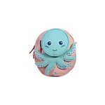Sac  dos goter poulpe rose bleu bodypack fille maternelle