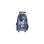 Sac à dos lili lou à roulettes marine 2 compartiments bagtrotter primaire Sac à dos lili lou à roulettes marine 2 compartiments bagtrotter primaire