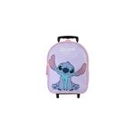 Sac à dos stitch à roulettes violet 1 compartiment maternelle Sac à dos stitch à roulettes violet 1 compartiment maternelle