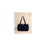 Sac � langer ou de journ�e sunee velour bleu nuit