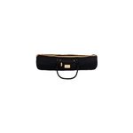 Sac de transport noir tapis yoga coton