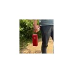 Sacoche ptanque 3 boules - rouge