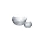 Saladier acrylique transparent diamant