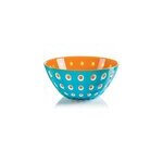 Saladier bleu et orange 20 cm guzzini