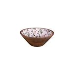 Saladier champ�tre en manguier 30 cm