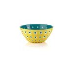 Saladier jaune et bleu 20 cm guzzini