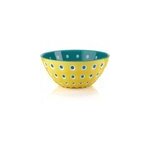 Saladier jaune et bleu 25 cm guzzini
