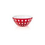 Saladier rouge et blanc 25 cm guzzini