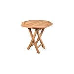 Salento - table en teck octogonale diam�tre 53 cm