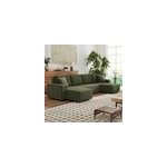 Salisbury canap� panoramique convertible 6 places avec coffre en velours c�tel�