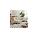 Salisbury canap� panoramique convertible 6 places avec coffre en velours c�tel�