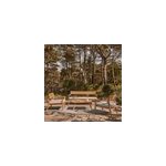 Salon bas de jardin en teck massif Salon bas de jardin en teck massif
