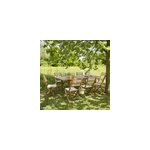 Salon de jardin acacia 8 à 10 places Salon de jardin acacia 8 à 10 places