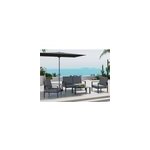 Salon de jardin alu jao - 4 places - jardideco