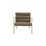 Salon de jardin en alu solani argile - 4 places - hesp�ride