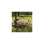 Salon de jardin en bois 4 places