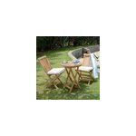 Salon de jardin teck lisbonne, 2 pers Salon de jardin teck lisbonne, 2 pers