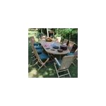 Salon de jardin en teck samora 10 places