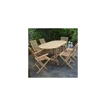 Salon de jardin teck s�ville, 6 pers