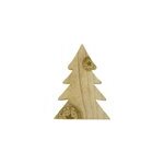 Sapin de no�l en bois estampill�